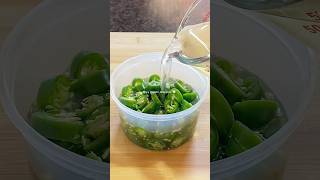 Pickled Jalapeños🤍 picklerecipe [upl. by Auvil346]