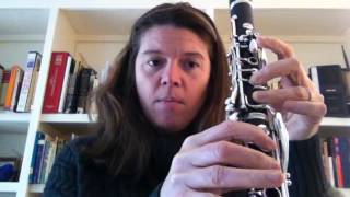 D Scale Tutorial for Clarinet [upl. by Akemahc]