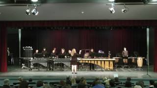 ST Percussion Ensemble 1262016  All Jingled Up [upl. by Aicire]