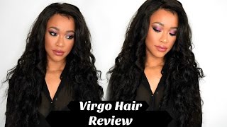 VIRGO HAIR  ALIEXPRESS INITIAL REVIEW [upl. by Veronike387]