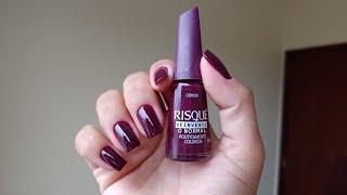 Cor ROXA 💜  Esmalte POLITICAMENTE COLORIDA Da Risqué [upl. by Aerdied818]