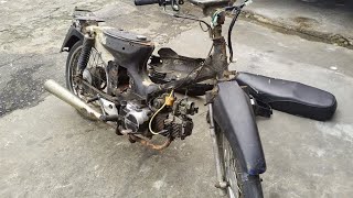 RESTORATION 1998 Honda Astrea Grand Abandoned  TimeLapse [upl. by Soilissav]