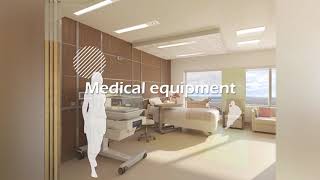 ★【Hospital Medical equipment ward equipment Hospital bedsHospital designTreatment room CAD Desi [upl. by Laoj646]