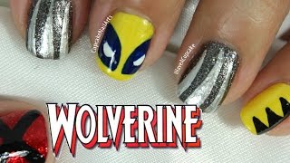 Wolverine Nail Art [upl. by Elleynad]