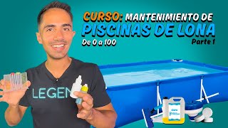 Curso Completo Aprende a Manejar tu Piscina de Lona de 0 a 100  parte 1 [upl. by Rahmann]