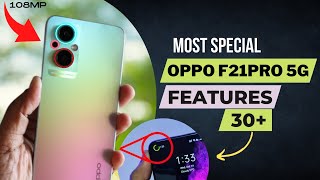 Oppo F21 Pro 5g Any Oppo Phone Tips And Tricks  Top 30 Special Features  Hindiहिंदी [upl. by Mehalick]