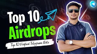 Top 10 Verified Telegram Bots🔥Telegram Mining Bots  Best Telegram mining bot 2024 [upl. by Anairotciv]