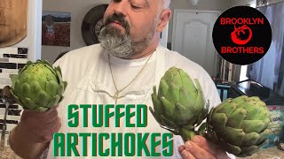 Heres a Recipe for EASY Stuffed Artichokes [upl. by Ateekan]