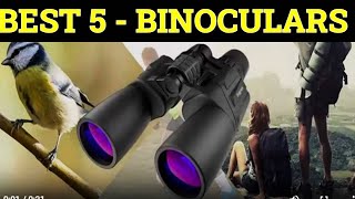 Top 5 Best Binoculars of 2024 [upl. by Yentruocal]