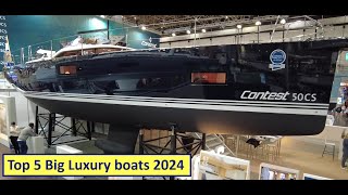 Top 5 Big Luxury sailing boats 2024 [upl. by Nalra]