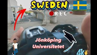 🇸🇪 【4K】Jönköping Walking Tour Scenic Streets amp Photos NIKON D7000 🚶‍♂️📸 4KHDR [upl. by Pish]