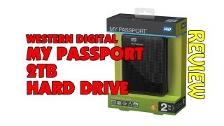 Western Digital My Passport 2TB USB 30 Hard Drive [upl. by Onitselec334]