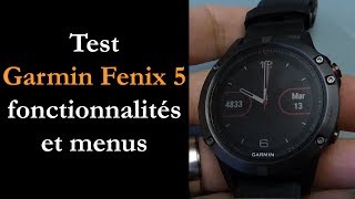 Test Garmin Fenix 5 [upl. by Picker]