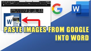 How to CopyPaste IMAGES from Google into a WORD Document easy [upl. by Jillana]