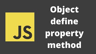 37 Javascript ObjectdefineProperty and its usage while creating property in objects [upl. by Yngad]