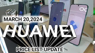 HUAWEI PRICES UPDATE NOVA Y72Y61NOVA11NOVA11iNOVA 11PROMate50ProMateX3 [upl. by Resor304]