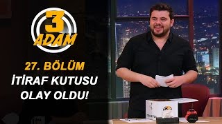 İtiraf Kutusu Olay Oldu  3 Adam [upl. by Ertnom]