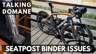 Talking Domane Seat post binder issues [upl. by Mani]