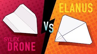 Paper Airplane Battle — Elanus vs Sylex Drone [upl. by Ielarol]