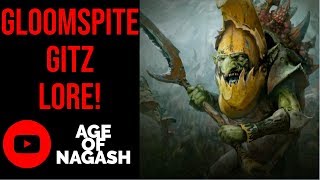 AGE OF SIGMAR  GLOOMSPITE GITZ  LORE [upl. by Llegna331]