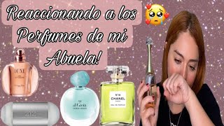 REACCIONANDO A LOS PERFUMES DE MI ABUELA 👵🥺 [upl. by Eniron341]