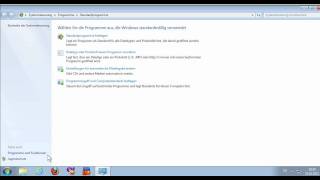 Windows 7 Programme deinstalieren reparieren oder ändern [upl. by Mauralia]
