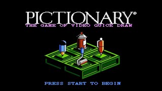 Pictionary Music NES  Title Screen Theme Extended [upl. by Wandis]