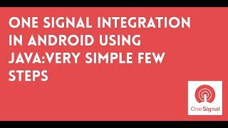 Part 2  Integrate OneSignal in your app to send push notifications and notification between users [upl. by Hgielac549]