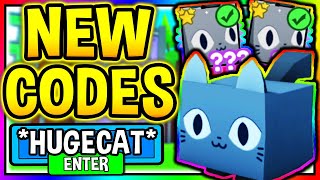 PET SIMULATOR X CODES HUGE CAT Pet Simulator X Update Codes Roblox [upl. by Svirad961]