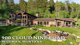 Bozeman MT Home For Sale  900 Cloud Nine Rd [upl. by Elyrad380]