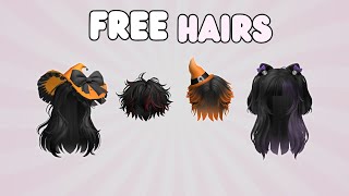 GET 30 FREE HAIRS IN ROBLOX HAUNT EVENT [upl. by Sholes]