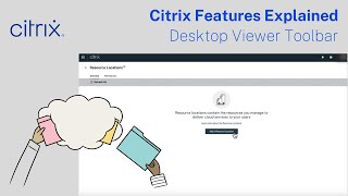 Citrix Features Explained  Desktop Viewer Toolbar [upl. by Miza]