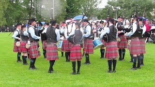 Upper Crossgare Pipe Band  Enniskillen 2017 [upl. by Balf]