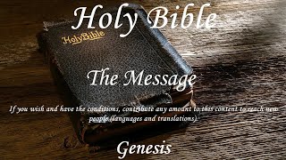 English Audio Bible  Genesis COMPLETE  The Message [upl. by Appleby274]