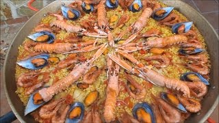 ⭐ Cómo hacer paella de marisco paella valenciana de mariscos paso a paso ⭐ [upl. by Ugo]