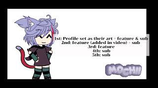 Fanart Contest  gacha Mochiisfanartcontest1 oc fanartcontest 300subs [upl. by Calise]