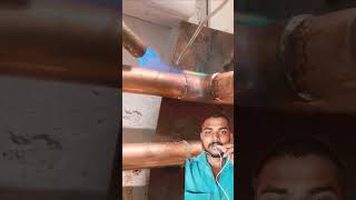 How to fit a bypass valve on pipework repair amazing amazing trick 😱😱 [upl. by Enella]