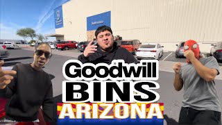 Goodwill Bins Phoenix Arizona see what’s we got [upl. by Nainatrad247]