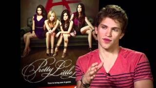 Keegan Allen Talks Pretty Little Liars Season 3 [upl. by Urania]