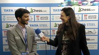 Gukesh wins three in a row and joins the leaders in the Masters  Round 7 [upl. by Clauddetta]