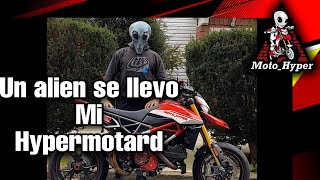 DUCATI HYPERMOTARD  UN ALIEN ROBO MI HYPERMOTARD [upl. by Ahslek]