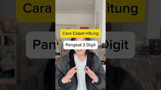 Cara Cepat Hitung Pangkat 2 Digit itb maths belajarsemenit tricks hitung [upl. by Nered]