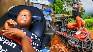 6ix boss getting a pedicure amp this happen  bush trail tours [upl. by Amling]