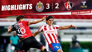 Highlights amp Goals  Chivas vs Atlas 32  Telemundo Deportes [upl. by Lund310]