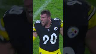 When your 100th career sack leads to a Steelers fumble recovery 😤 steelers nfl shorts [upl. by Dunc]