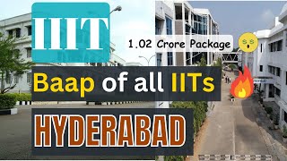 IIIT HYDERABAD College Review 2024♥️  Baap of all IITs  Admission  Placement  Cutoff [upl. by Enia742]