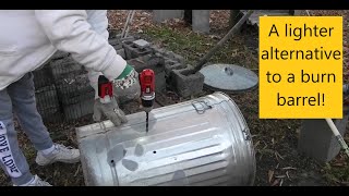 Adding locks to Toter trash can lids [upl. by Sadowski]