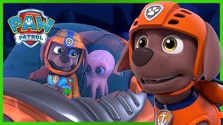 Zumas Best Rescue Moments and More  PAW Patrol  Cartoons for Kids Compilation [upl. by Anitsirhcairam]