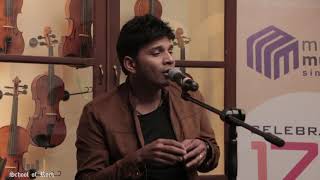 Nila Kaigirathu by Singer Karthik  Musee Musical chennai [upl. by Mlehliw759]