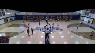 Collingswood High vs Burlington Township High School Boys Varsity Volleyball [upl. by Ielerol]